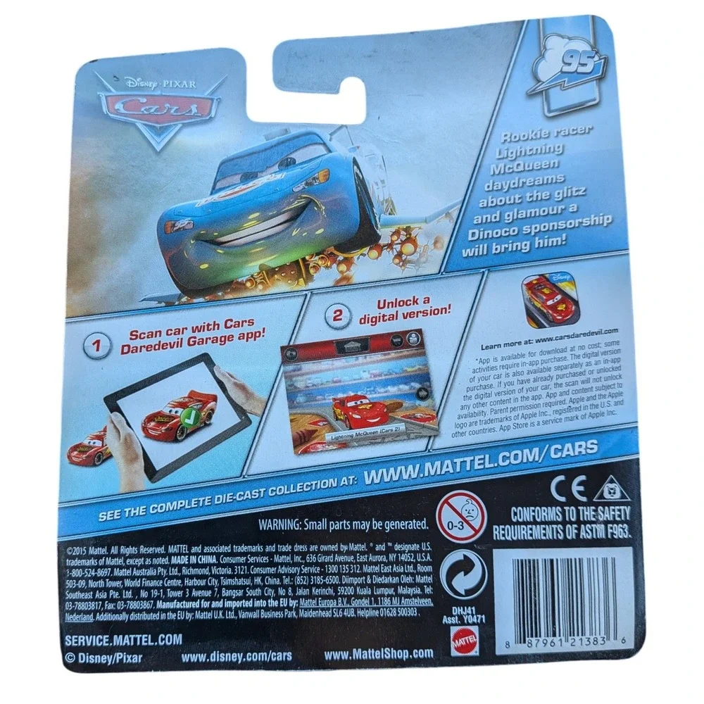 Disney Cars Transforming Lightning McQueen‎ Dinoco Daydream Mattel DHJ41 NEW